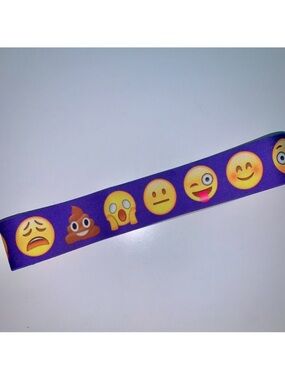 Emoji Purple Headband